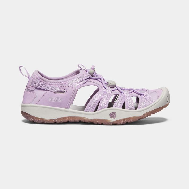 Keen Moxie Kids Sandals Lavender Clearance (3901-YFEKO)